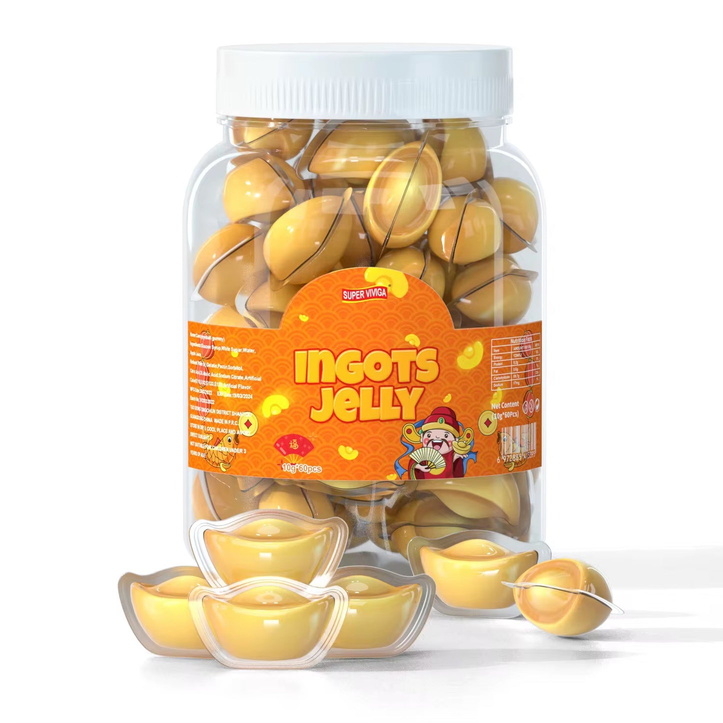 Bonbon litchi cacahouète vitamine C